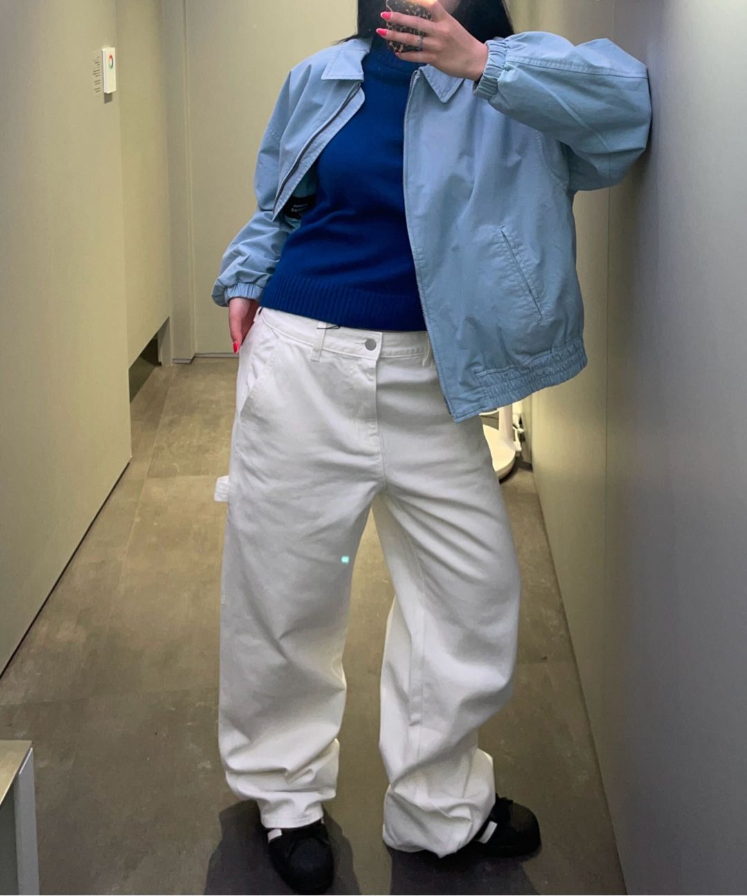 ★MUSINSA STANDARD★ Denim wide carpenter pants dark blue MM MUSINSA | MUSINSA STANDARD Denim Wide Carpenter Pants [Dark