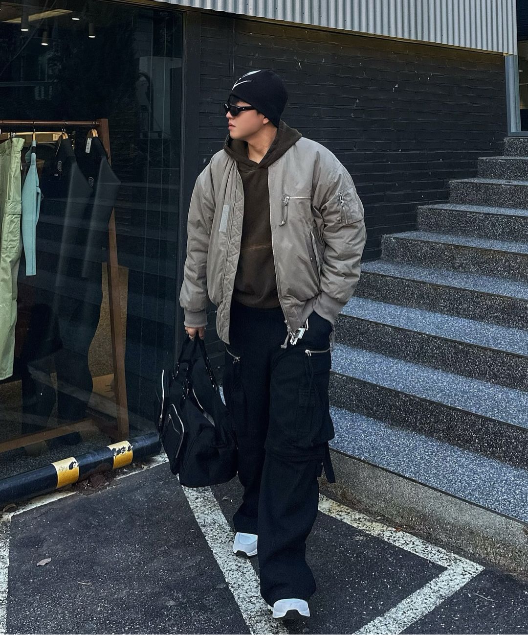 ジャケット・アウター GRAILZ MULTI ZIPPER BOMBER JACKET MULTI ZIPPER BOMBER JACKET [BLACK] - GRAILZ