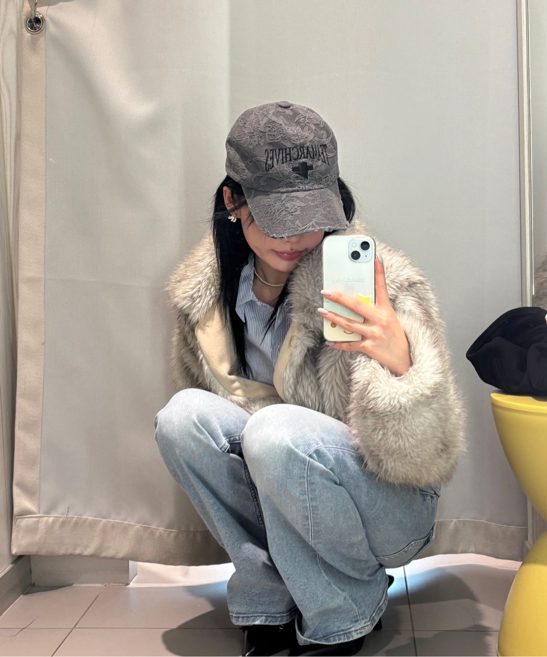 【2000Archives】24fw TEAMARCHIVES JACQUARD CAP MUSINSA | 2000ARCHIVES TEAMARCHIVES JACQUARD CAP (DENIM)