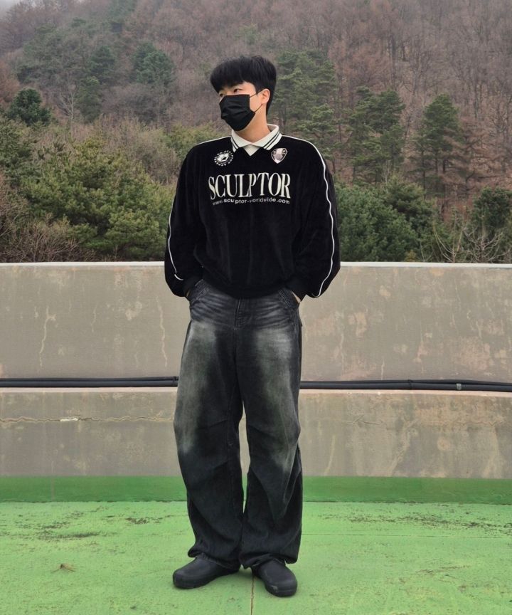 パンツ (S) DNSR Parachute Wide Denim Black MUSINSA | DNSR Parachute Wide Denim Black