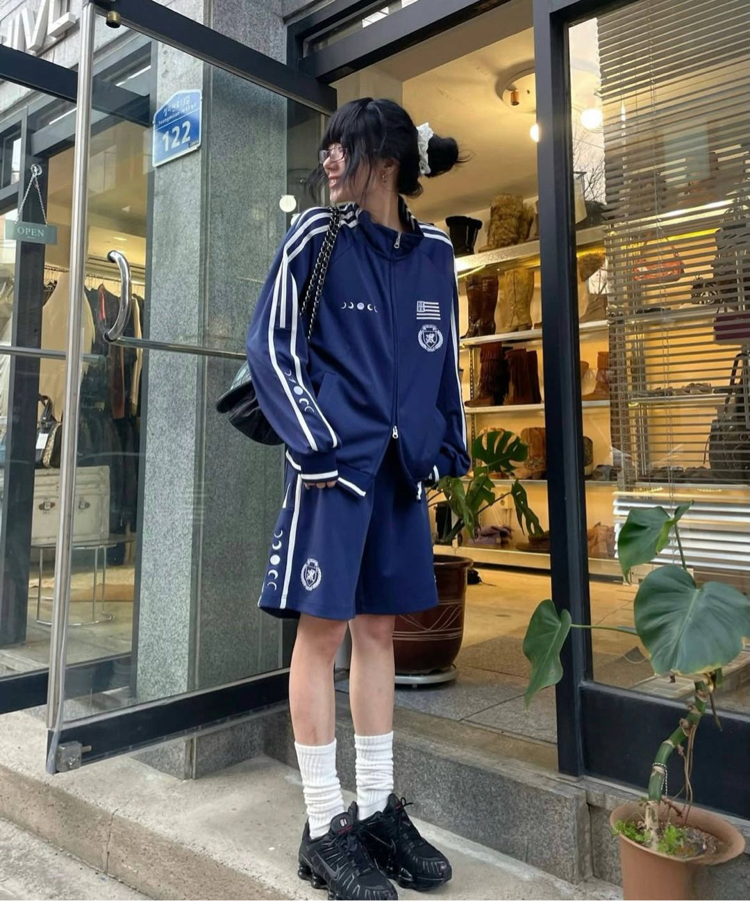 ジャケット NYXX RAGLAN TRACK TOP NAVY MUSINSA | NYXX RAGLAN TRACK TOP NAVY