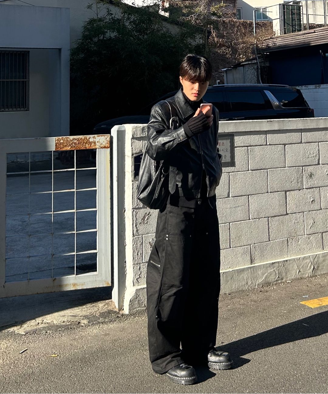 【YOURNUS】Miu Nylon Carpenter Pants YOURNUS】Miu Nylon Carpenter Pants YOURNUS】Miu Nylon