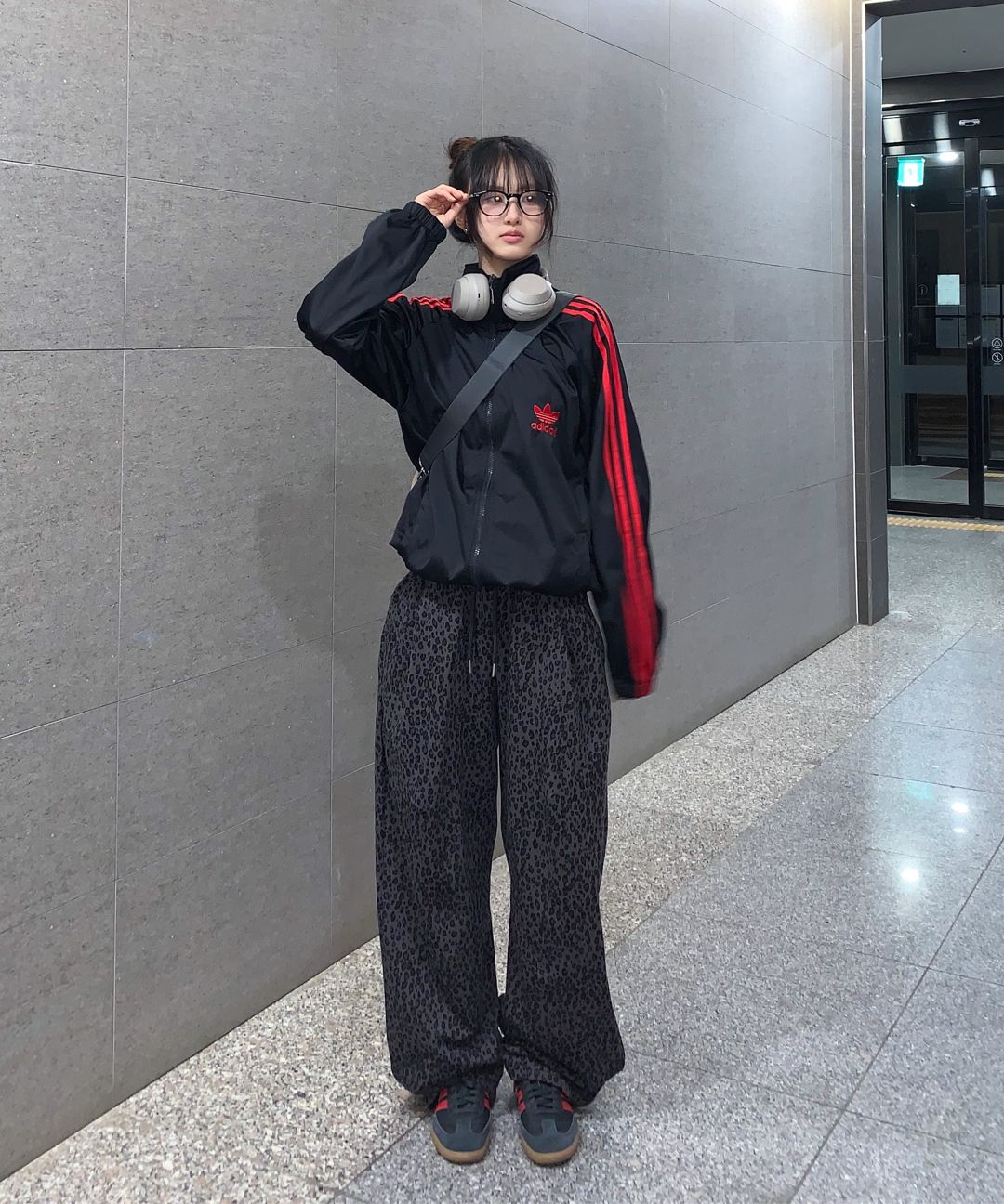【CHICKS】Leopard Balloon Pants★韓国人気★ MUSINSA | CHICKS Leopard Balloon Pants Melange