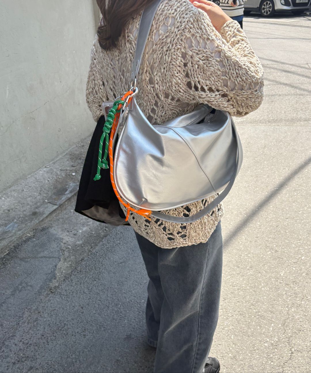 YEOMIM ■ half moon bag MUSINSA | YEOMIM half moon bag (cream)