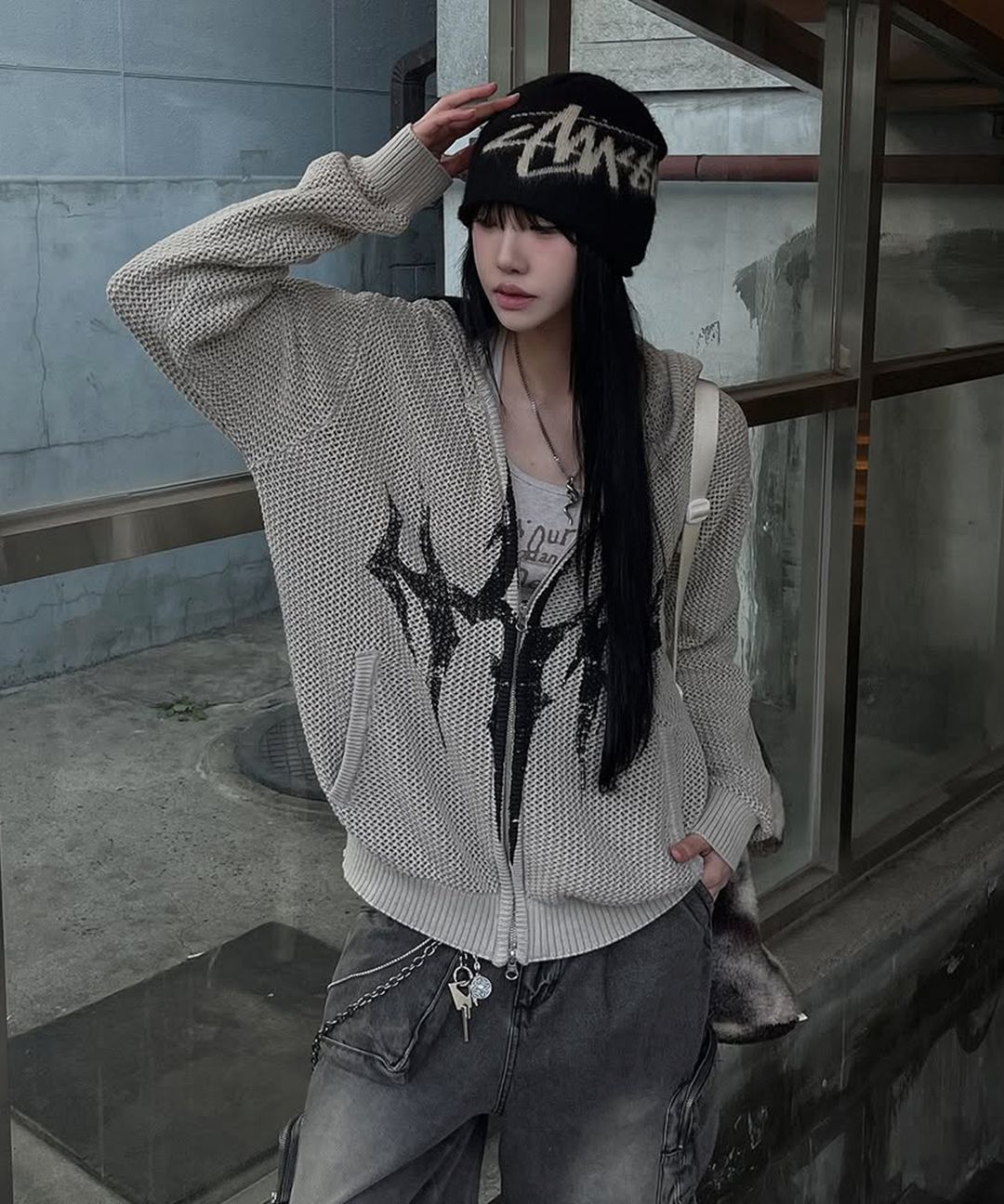 [NOT4NERD] N4ND Trident Logo T-Shirts /追跡付 MUSINSA公式 | NOT4NERD N4ND Trident Logo T-Shirts - Black