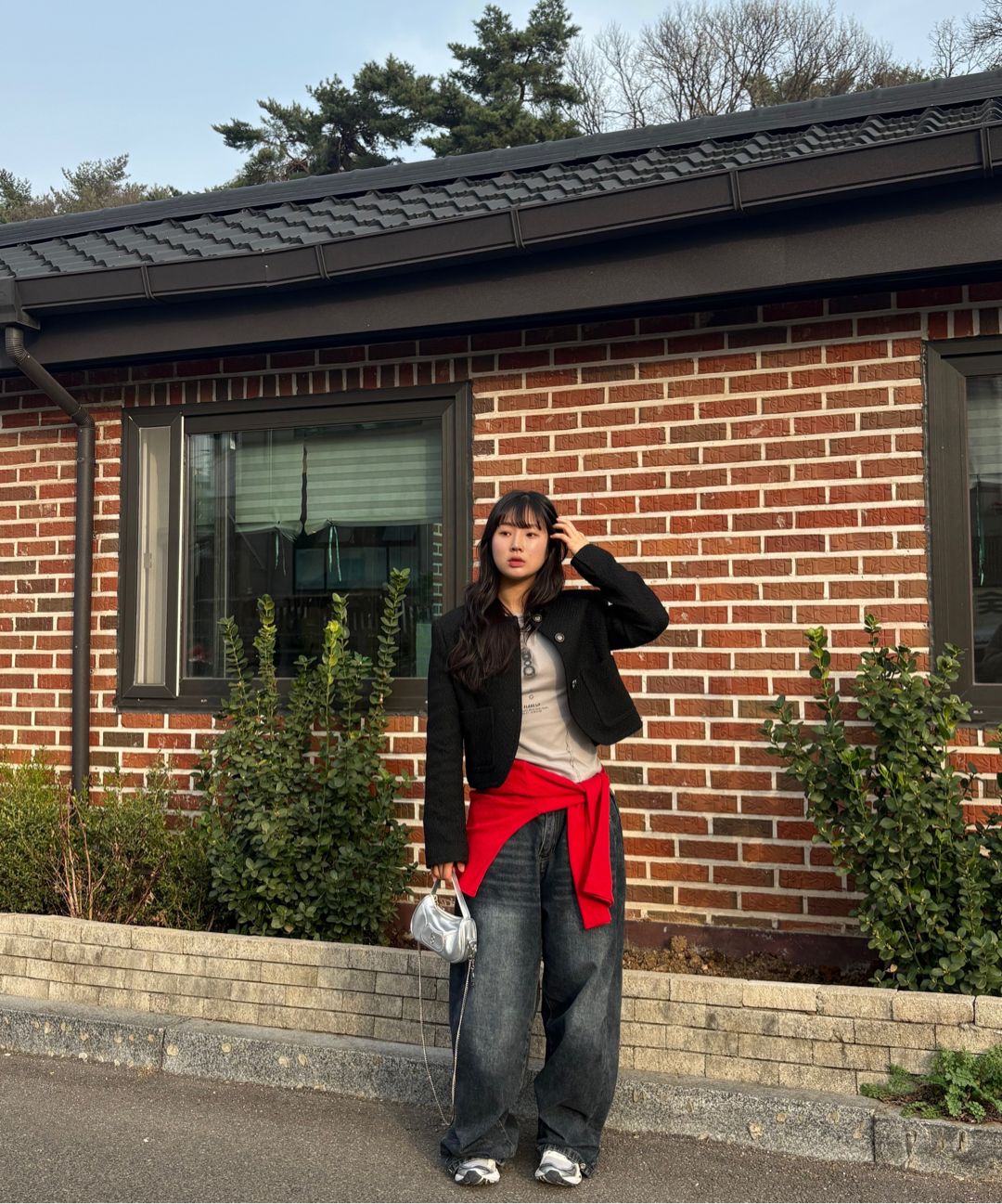 ジャケット・アウター MUSINSA ROUND NECK TWEED JACKET MUSINSA | MUSINSA STANDARD WOMAN Women's Round Neck Tweed