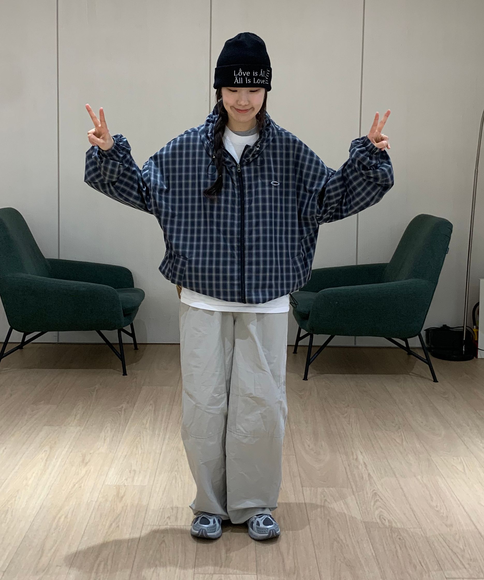 MUSINSA公式 | NOIAGO NOI1369 エッセンシャルチェックウィンド 