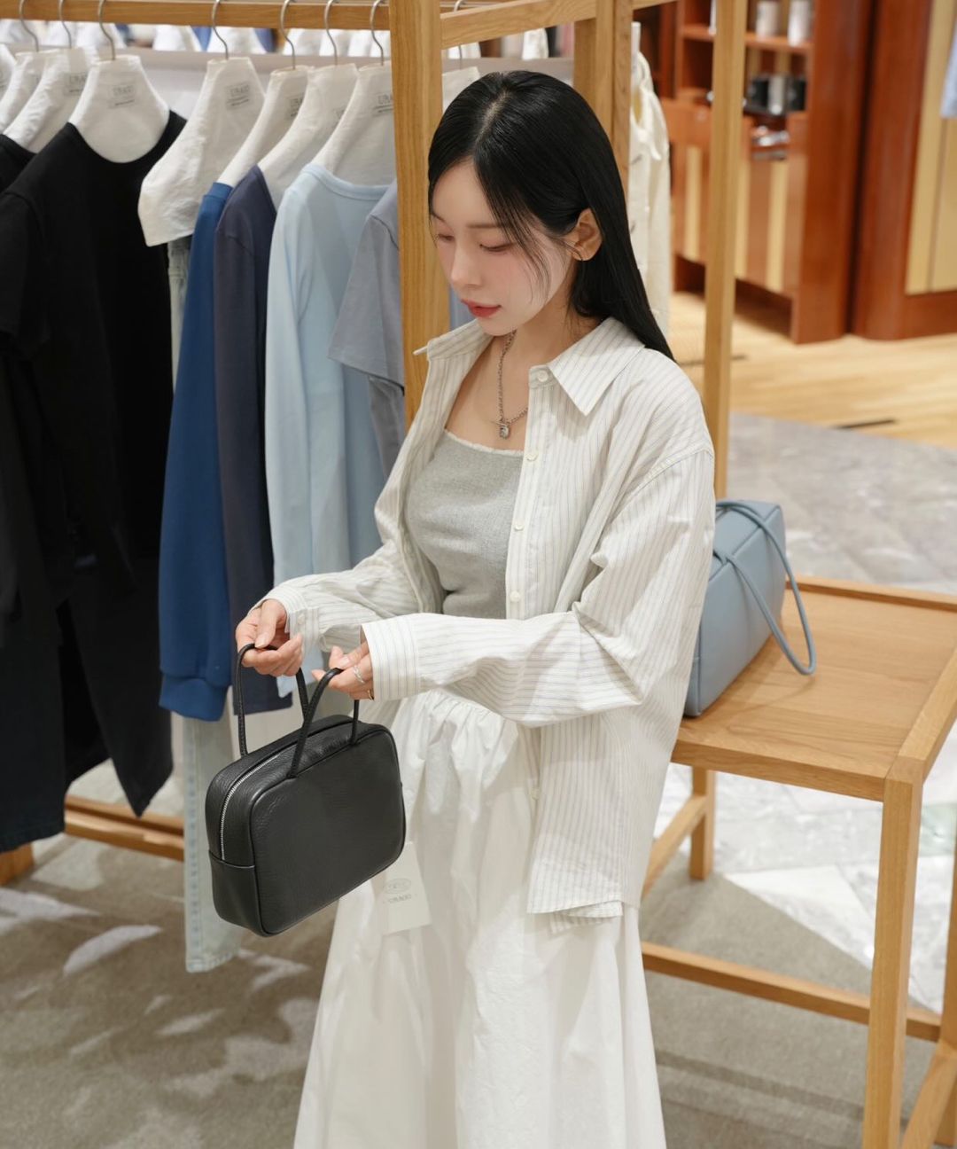 URAGO ■ Square top handle bag トートバッグ MUSINSA公式 | URAGO Square top handle bag