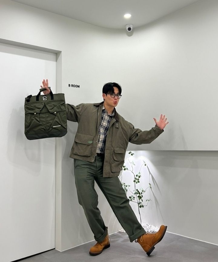 에스피오나지(ESPIONAGE) Hunting Blouson Jacket Black