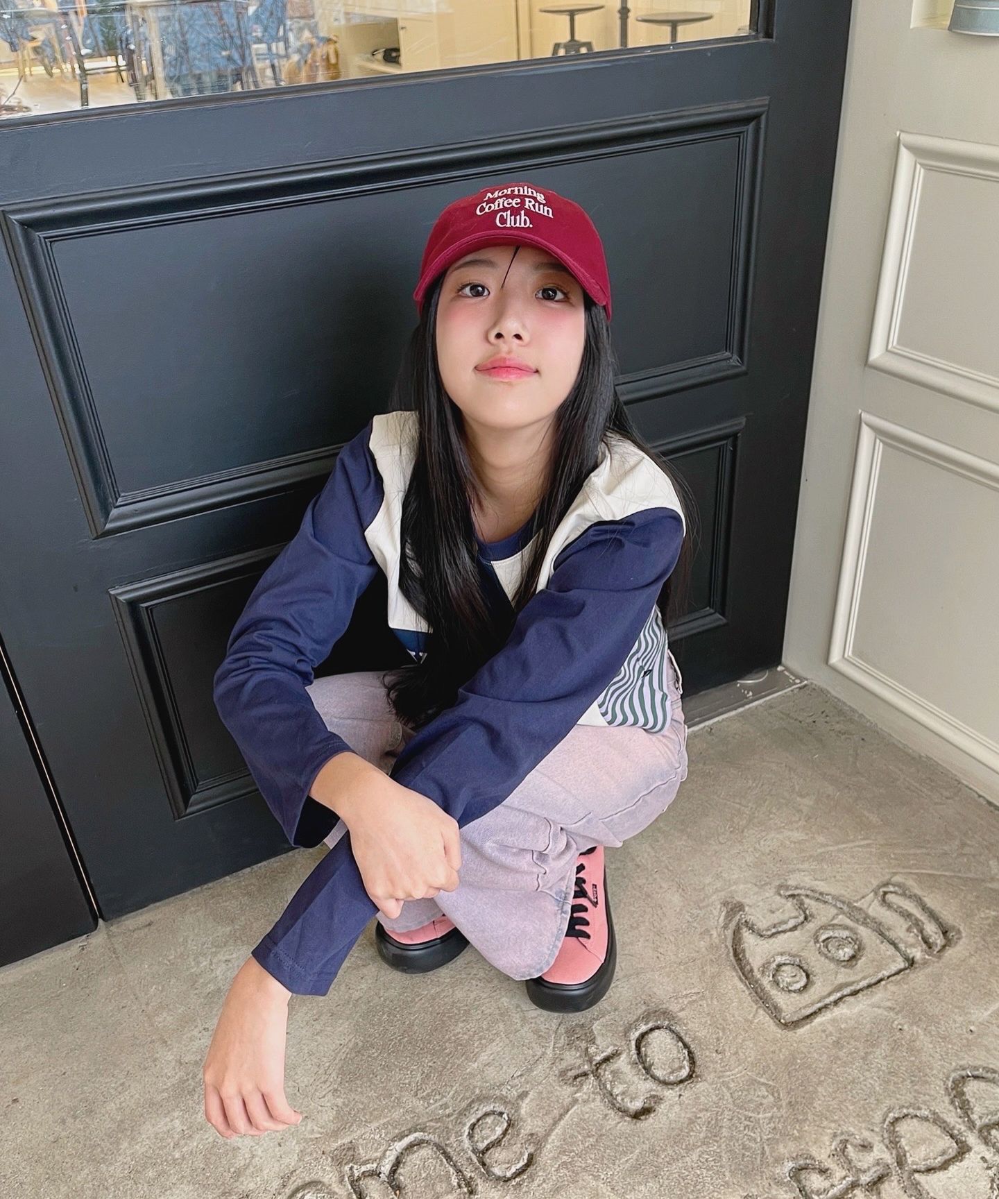 Tシャツ・カットソー Wai Kei Woman Star with Stripe T-Shirt Navy MUSINSA | WAI KEI (Women) Star with Stripe T-Shirt Navy