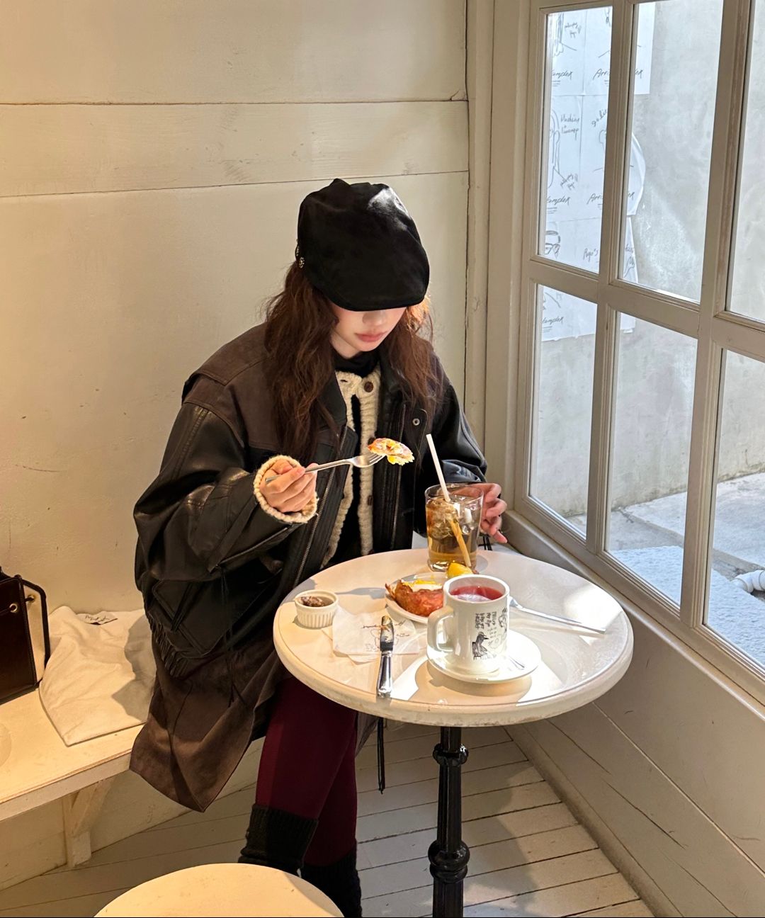 【ASIF CALIE】TASSEL LEATHER JACKET TASSEL LEATHER JACKET BLACK -as if CALIE-