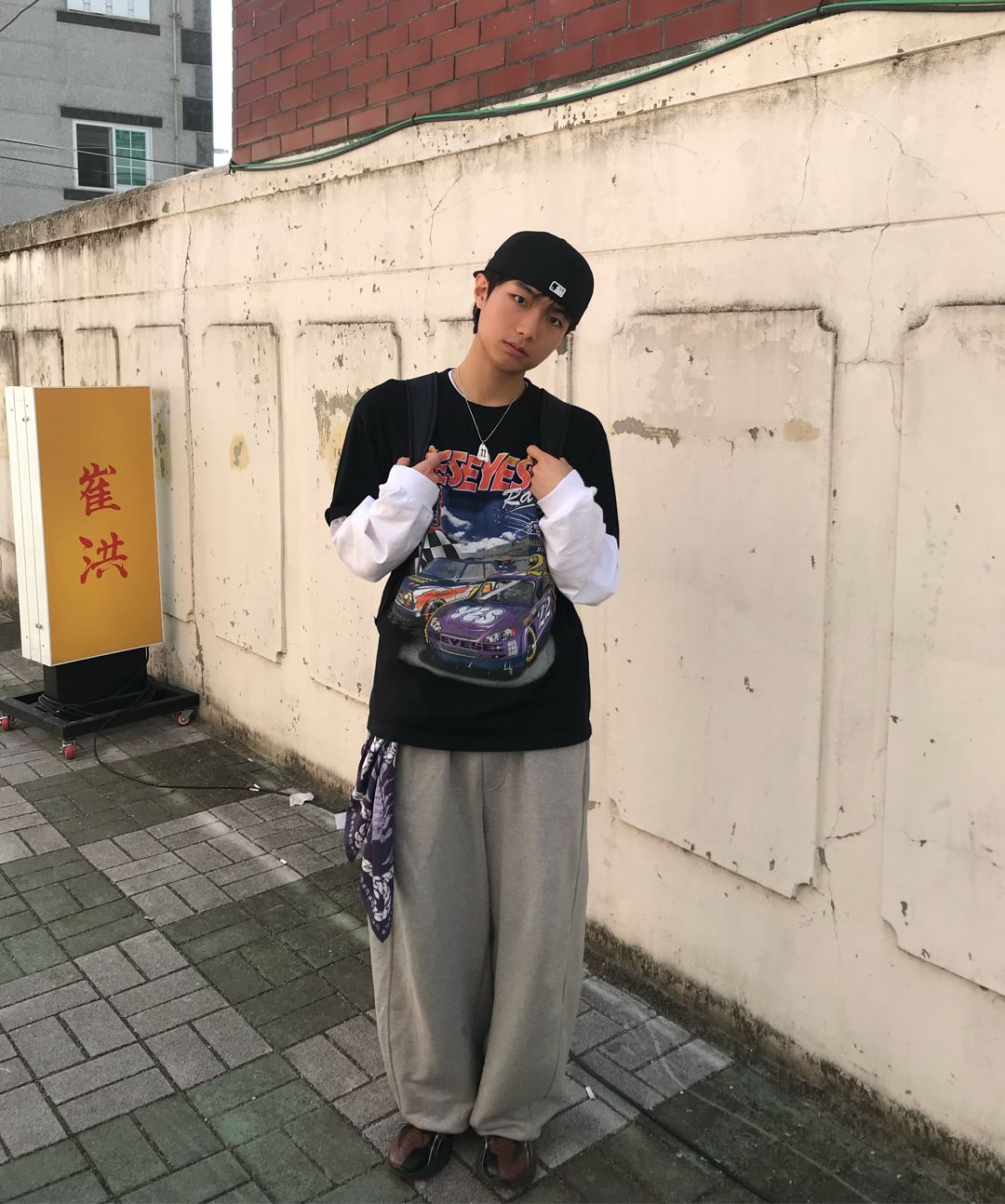 【AAKAM】Scorpion Printed Scarf ★男女共用★追跡付 MUSINSA | AAKAM Scorpion Printed Scarf (Purple)
