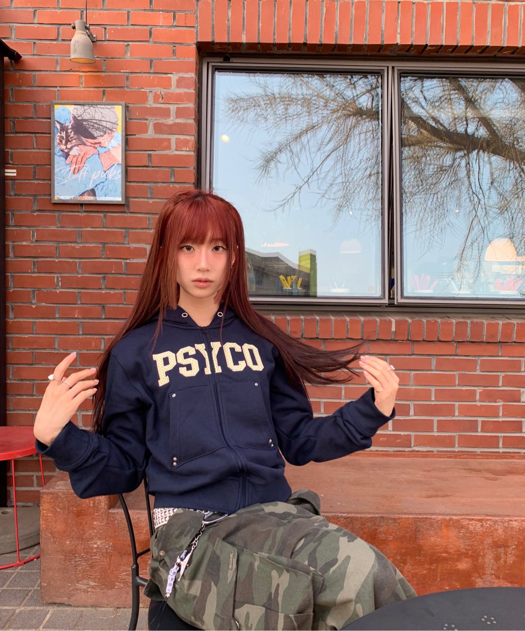 스컬프터(SCULPTOR) Cottage Zip-Up Hoodie Navy - 사이즈 & 후기 | 무신사