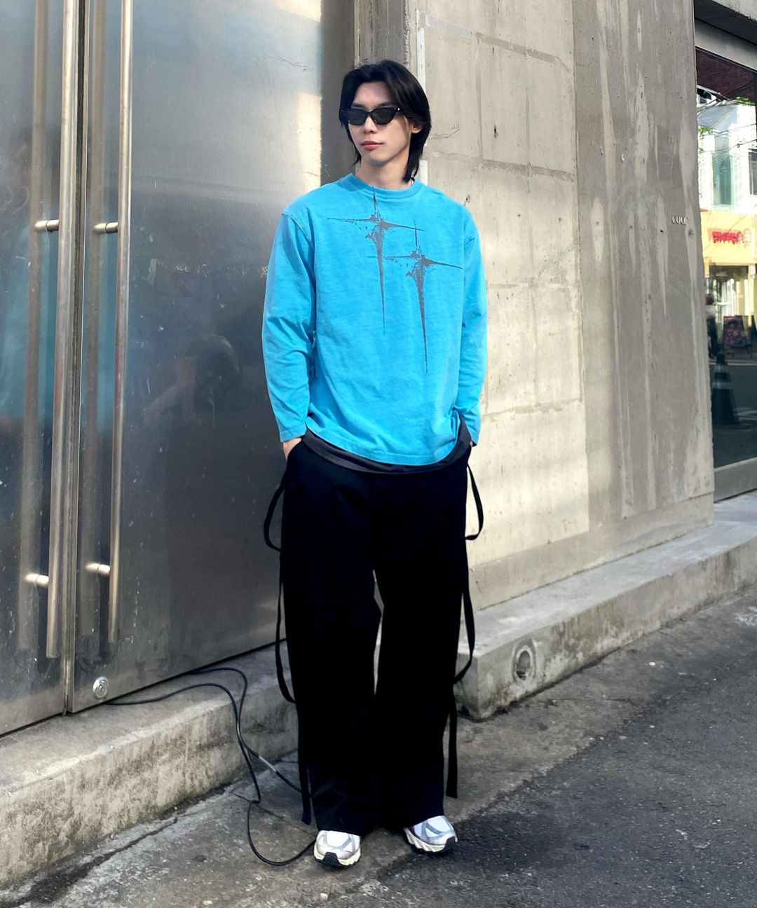 ROMANTIC CROWNのPigment Wash Long Sleeve T-Shirt 全3色 MUSINSA | ROMANTIC CROWN Pigment Wash Long Sleeve T-Shirt_Pink