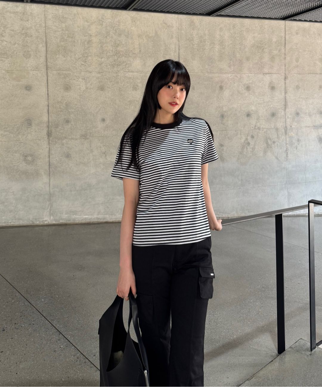 미세키서울(MISEKI SEOUL) Line pocket cargo pants BLACK - 사이즈