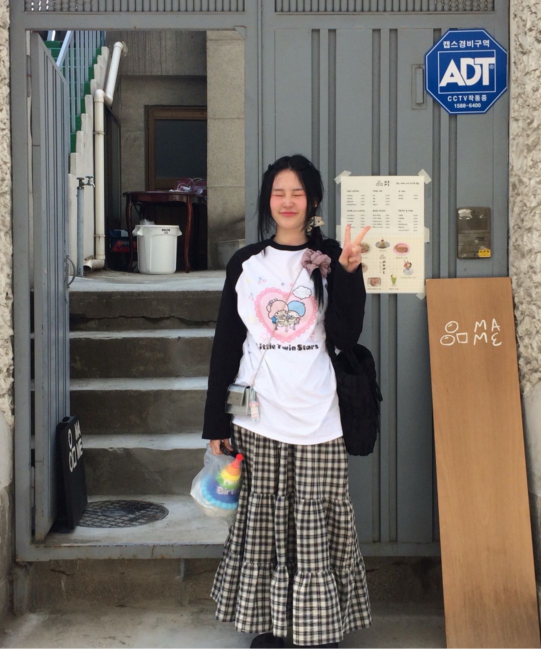 MUSINSA | YOUHEE YOUHEE x LITTLE TWIN STAR HEART RAGLAN LONG