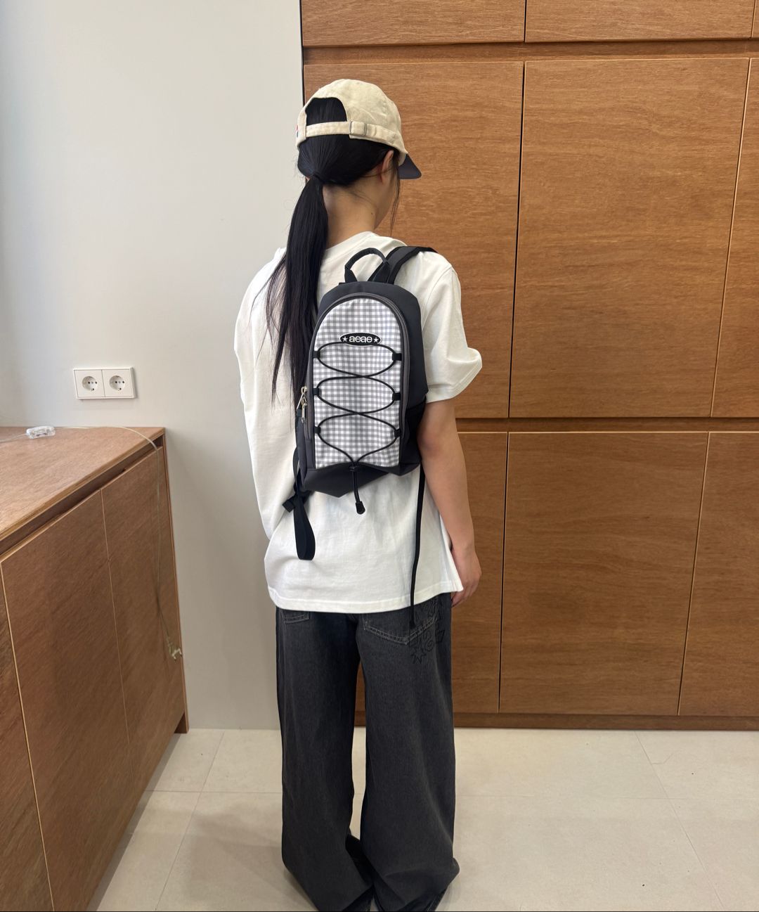 MUSINSA | AEAE MINI BACKPACK [GREY]