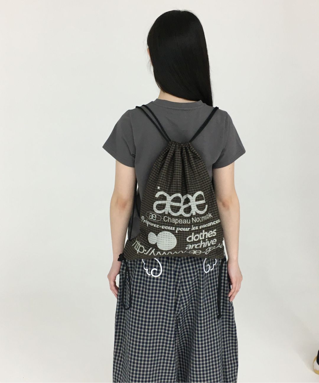 【ａｅａｅ】WEB LOGO DOT GYM SACK☆大人気☆ WEB LOGO GYM SACK [BLACK] – aeae JAPAN