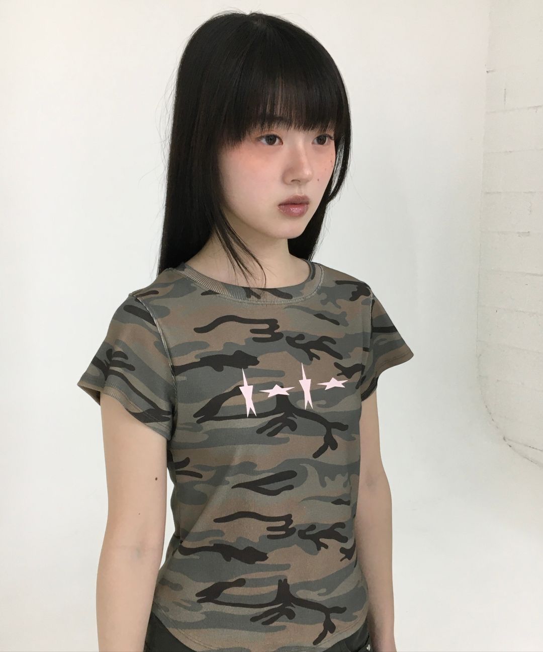 ★AEAE★ STAR SIGN TEE VINTAGE CAMO MUSINSA | AEAE STAR SIGN TEE [VINTAGE CAMO]