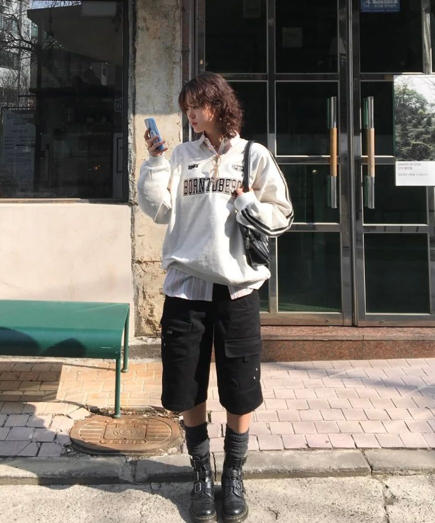 MUSINSA | 1993STUDIO 90S Track Sweatshirt_Gray