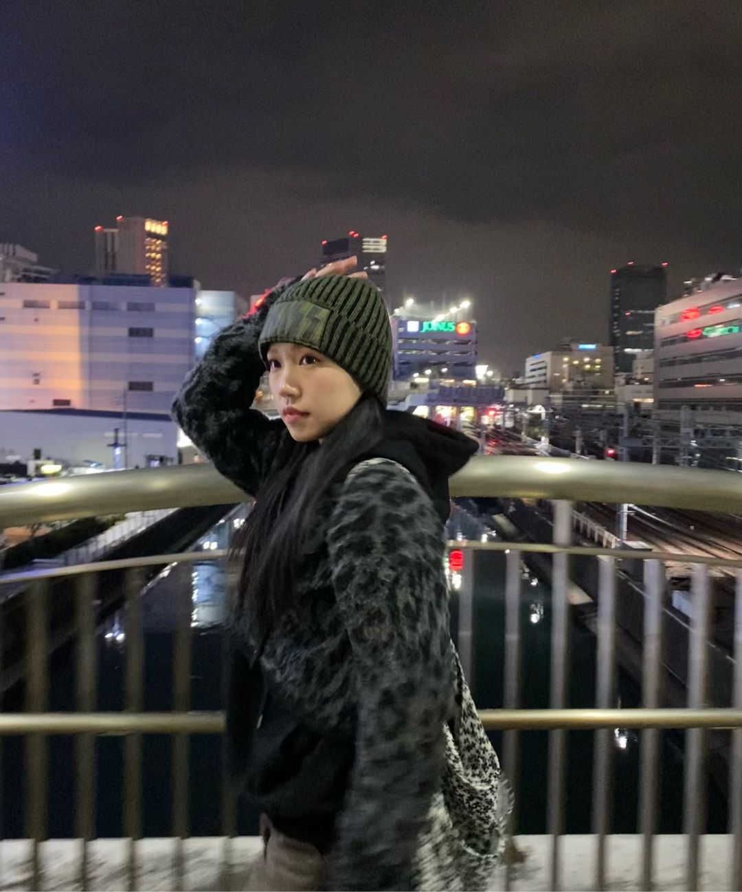 MUSINSA公式 | MASMARULEZ Rabbit eco bag_Leopard