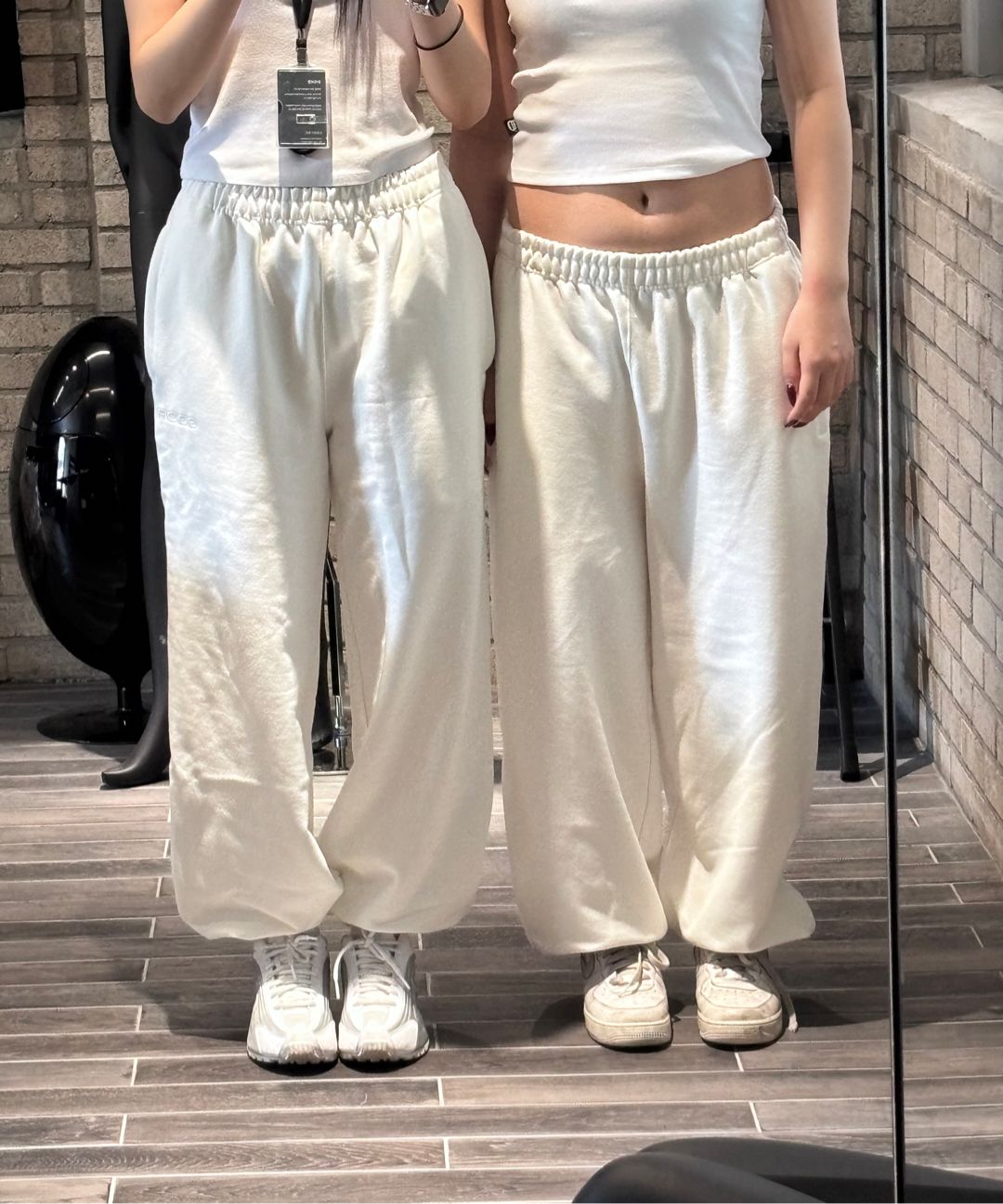 【ODOR】Molly wide jogger MUSINSA | ODOR Molly wide jogger in white