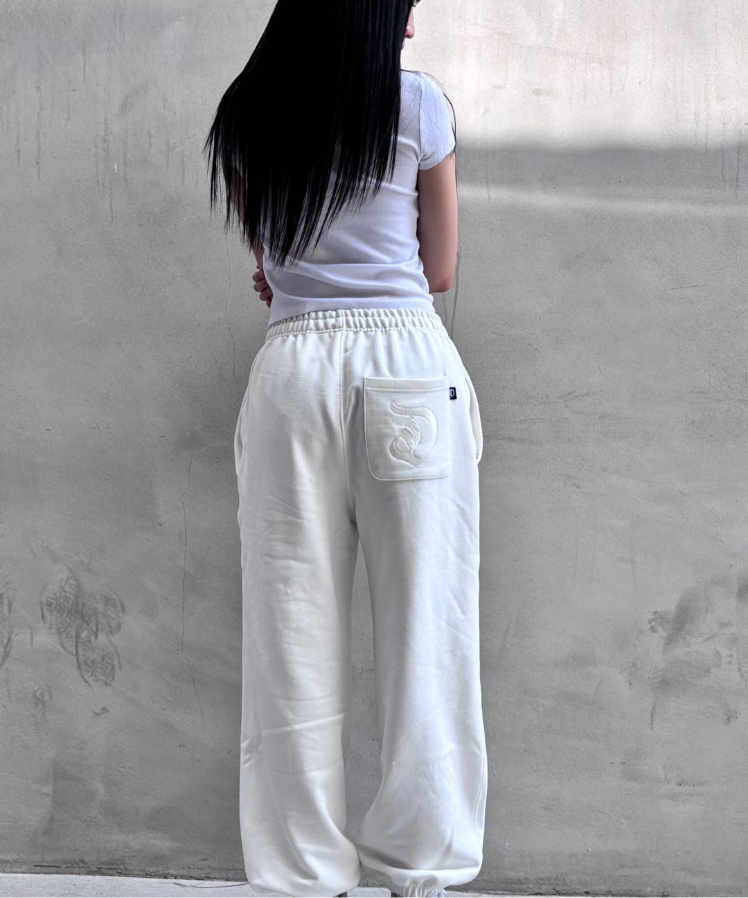 ★ODOR★ Molly wide jogger in grey P0000FRW Wide-Leg Joggers - Light gray melange - Ladies | H&M US