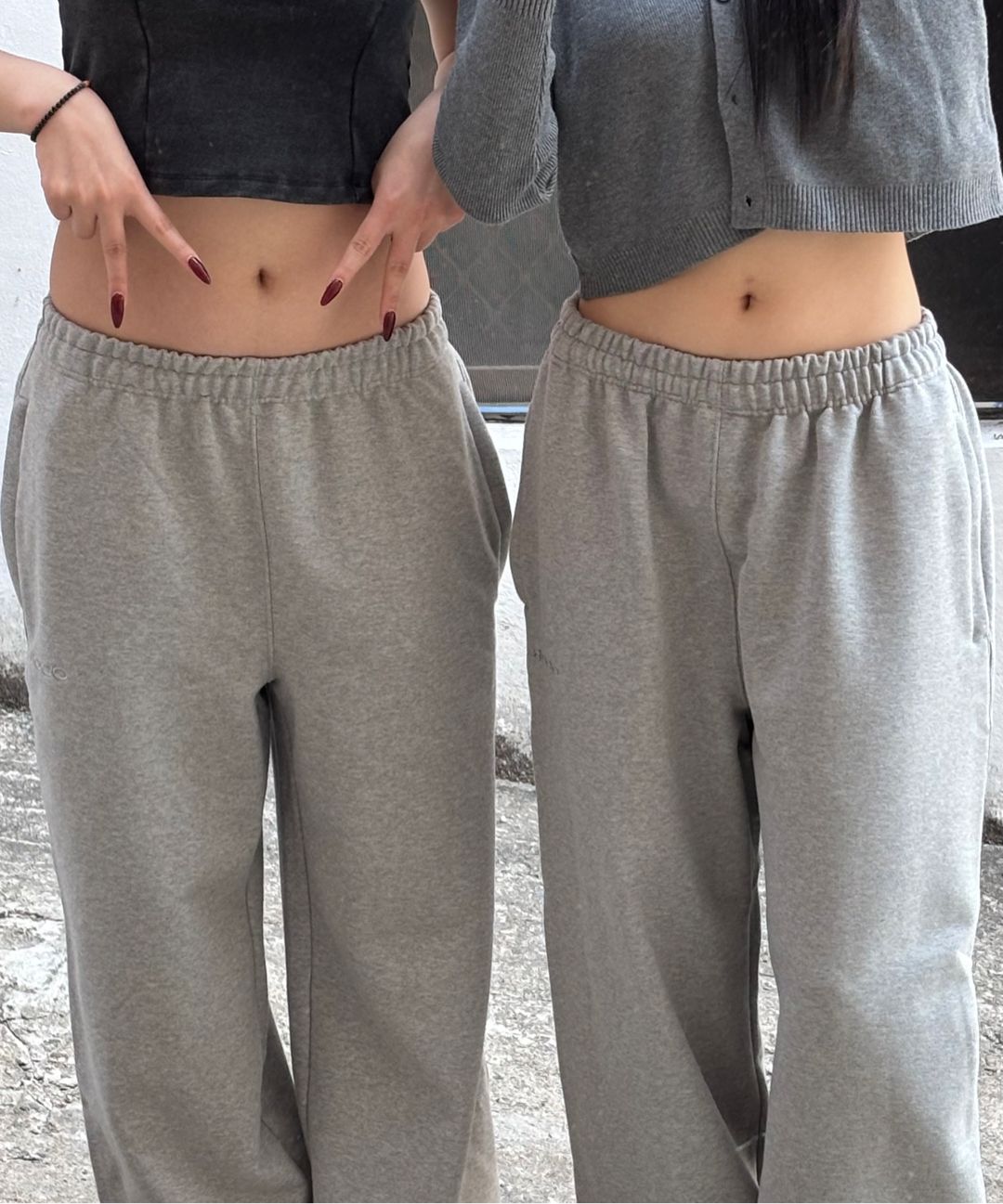 【ODOR】Molly wide jogger MUSINSA | ODOR Molly wide jogger in white