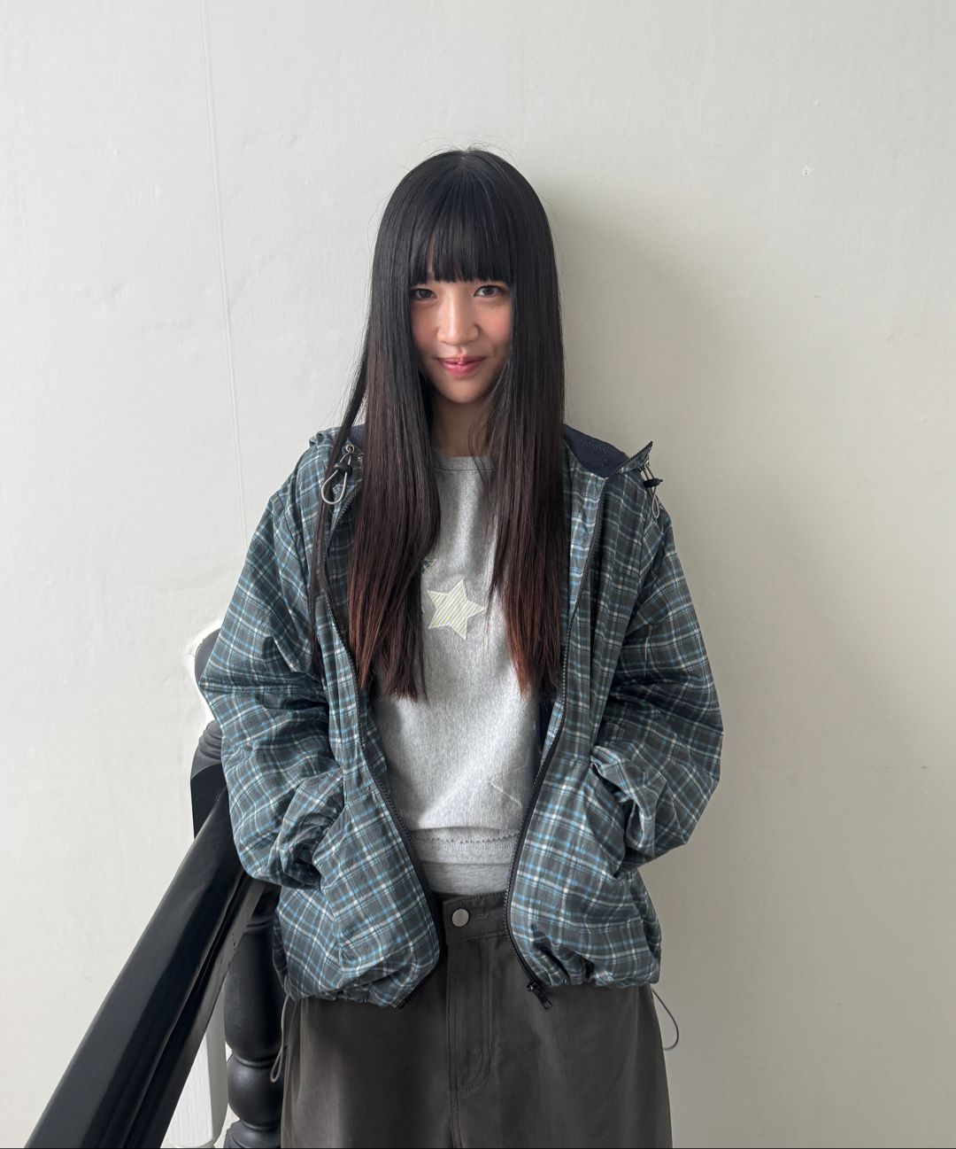 AEAE■CHECK HOOD JUMPER■送料込 MUSINSA公式 | AEAE CHECK HOOD JUMPER [WHITE]