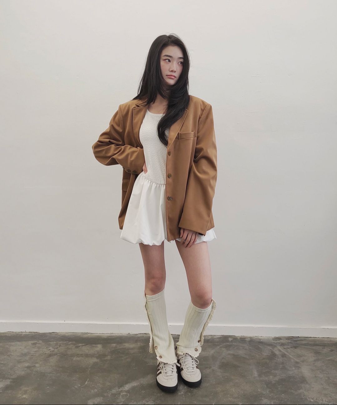 LARTIGENT■ L15 BALLOON ONE-PIECE 라티젠(LARTIGENT) L15 BALLOON ONE-PIECE(WHITE) - 사이즈