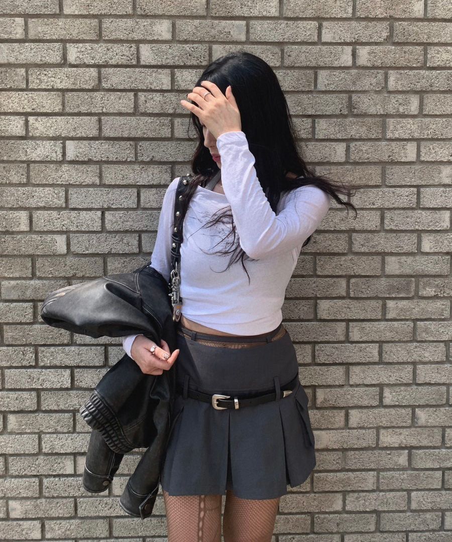 【HELENE PARIS】pleats cargo pocket skirt プリーツスカート HELENE PARIS】pleats cargo pocket skirt プリーツスカート