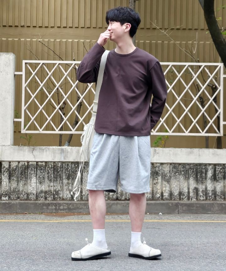 Tシャツ・カットソー *MUSINSA STANDARD* Heavy Ponte Relaxed Crew Neck Long Sleeve MUSINSA | MUSINSA STANDARD Heavy Ponte Relaxed Crew Neck