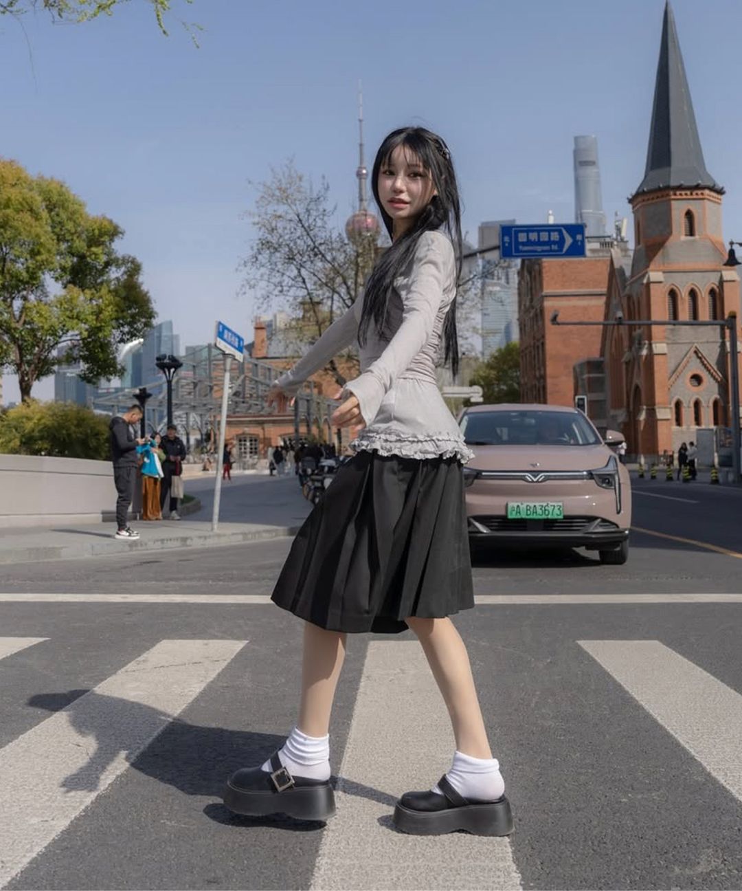 【MIDNIGHT MOVE】25ss belt skirt MUSINSA | MIDNIGHT MOVE belt skirt (black)