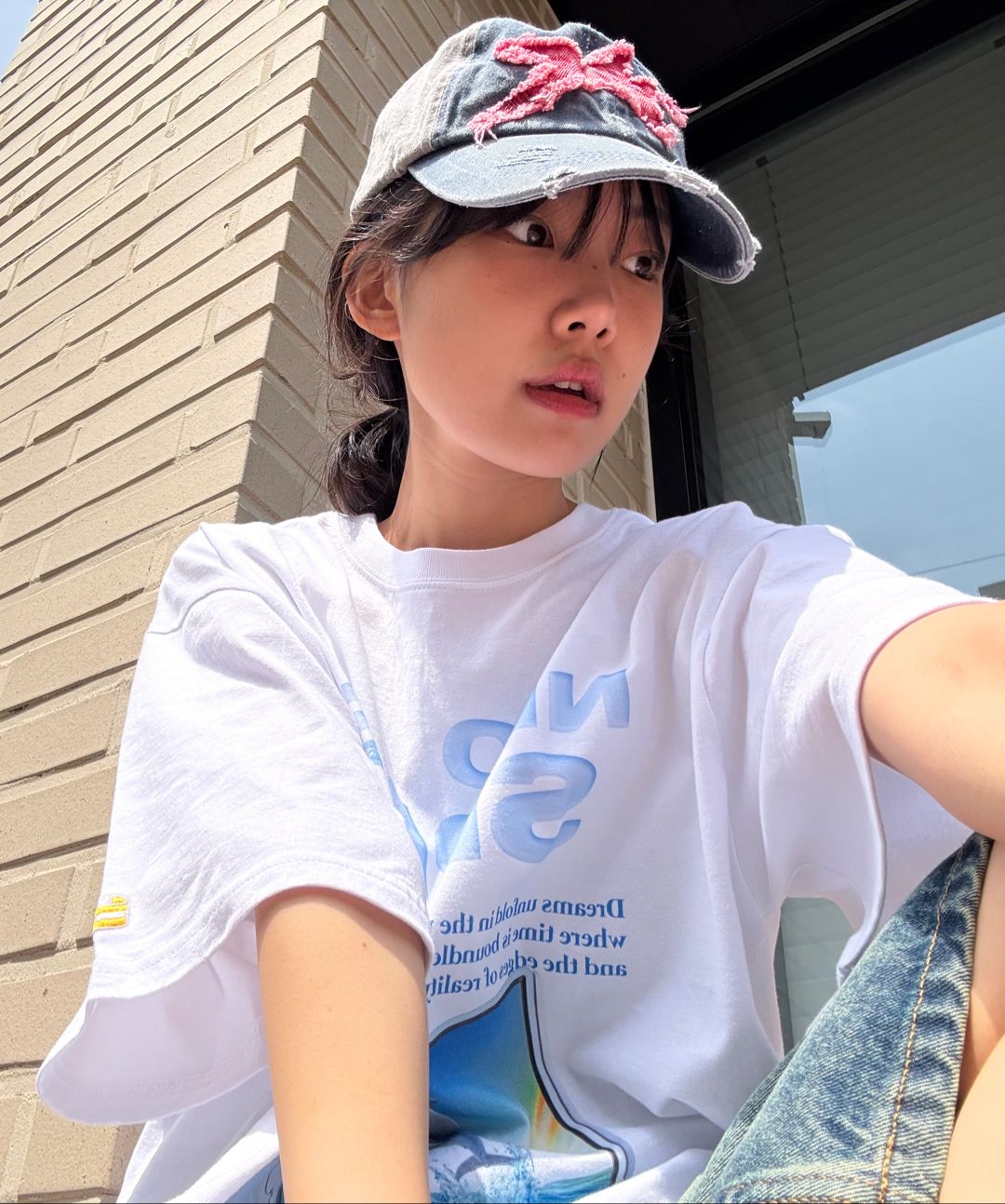 【MAINBOOTH】Starfish Damage Ball Cap MUSINSA | MAINBOOTH Starfish Damage Ball Cap(BLUE)