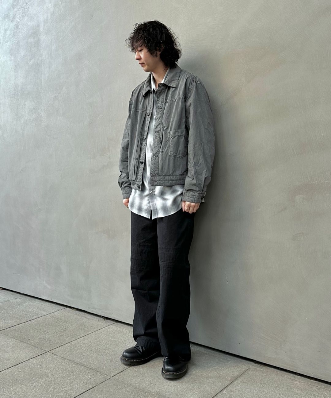 MUSINSA | INSILENCE Garment Dyeing TYPE-1 Jacket ASH BEIGE
