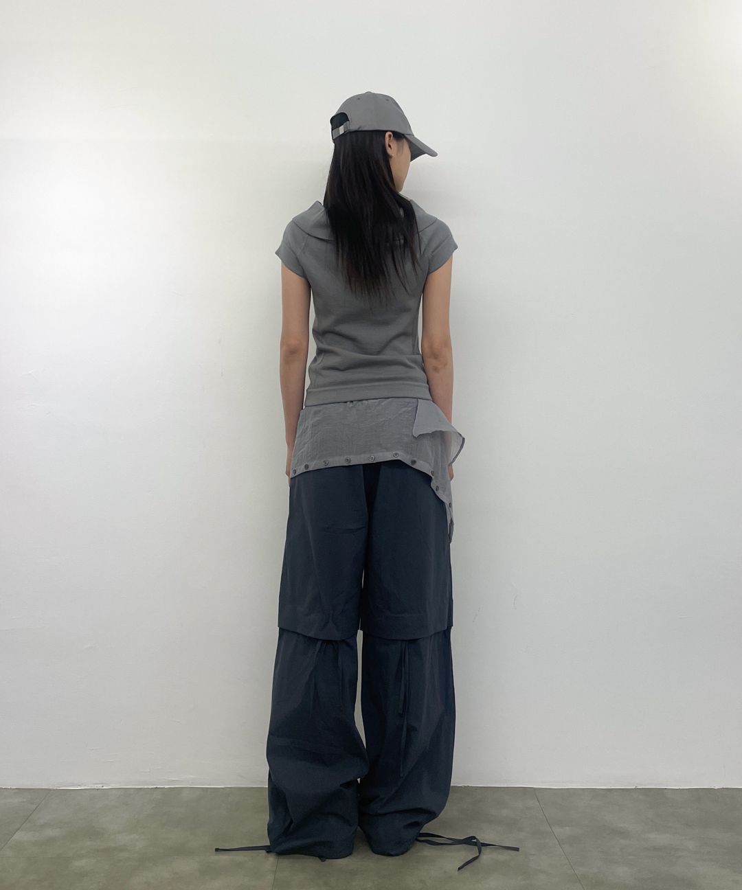 미세키서울(MISEKI SEOUL) Sheer sleeveless button one piece