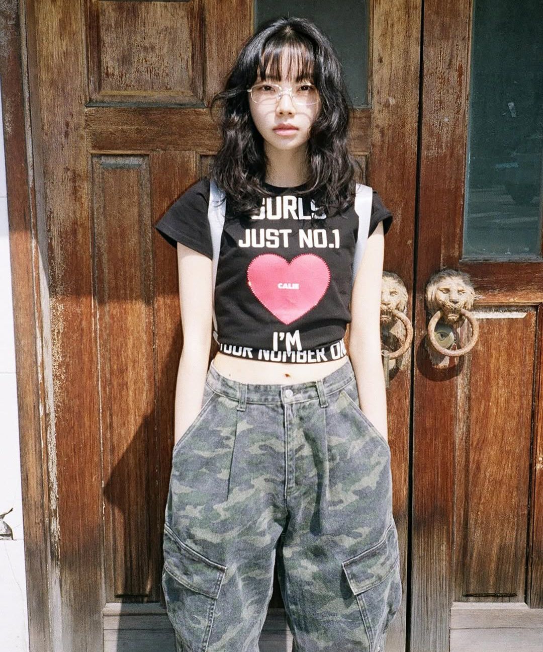 MUSINSA | ASIF CALIE GURLS JUST T-SHIRT WHITE