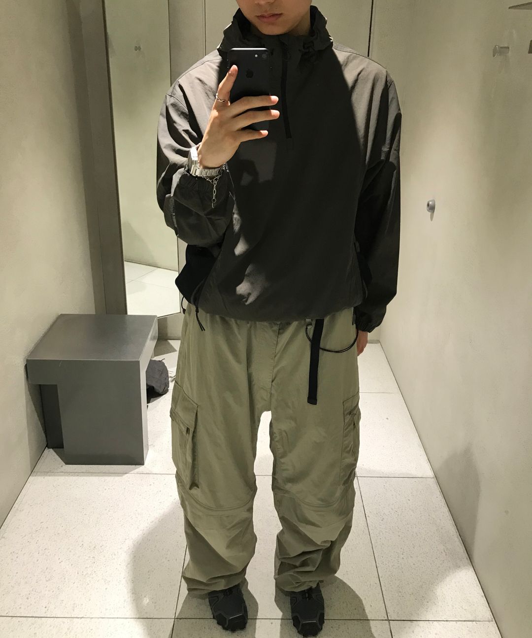 MUSINSA STANDARD ■ City Leisure Mesh Pocket Anorak Jacket MUSINSA | MUSINSA STANDARD City Leisure Mesh Pocket Anorak