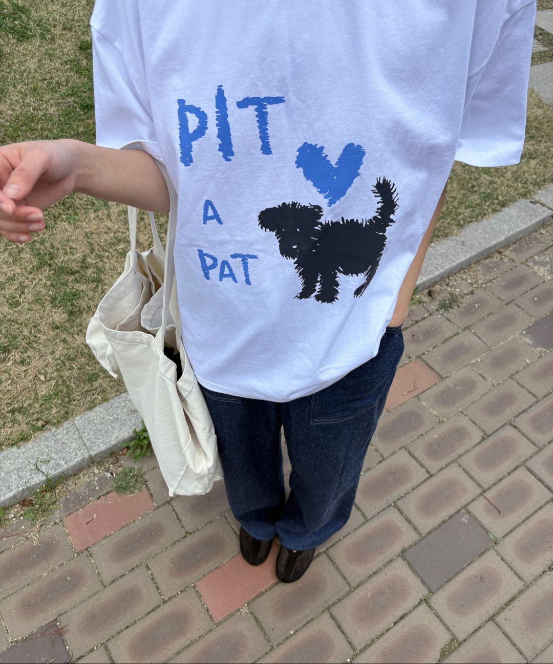 MUSINSA | RIANDCO PIT A PAT T-SHIRT_BROWN