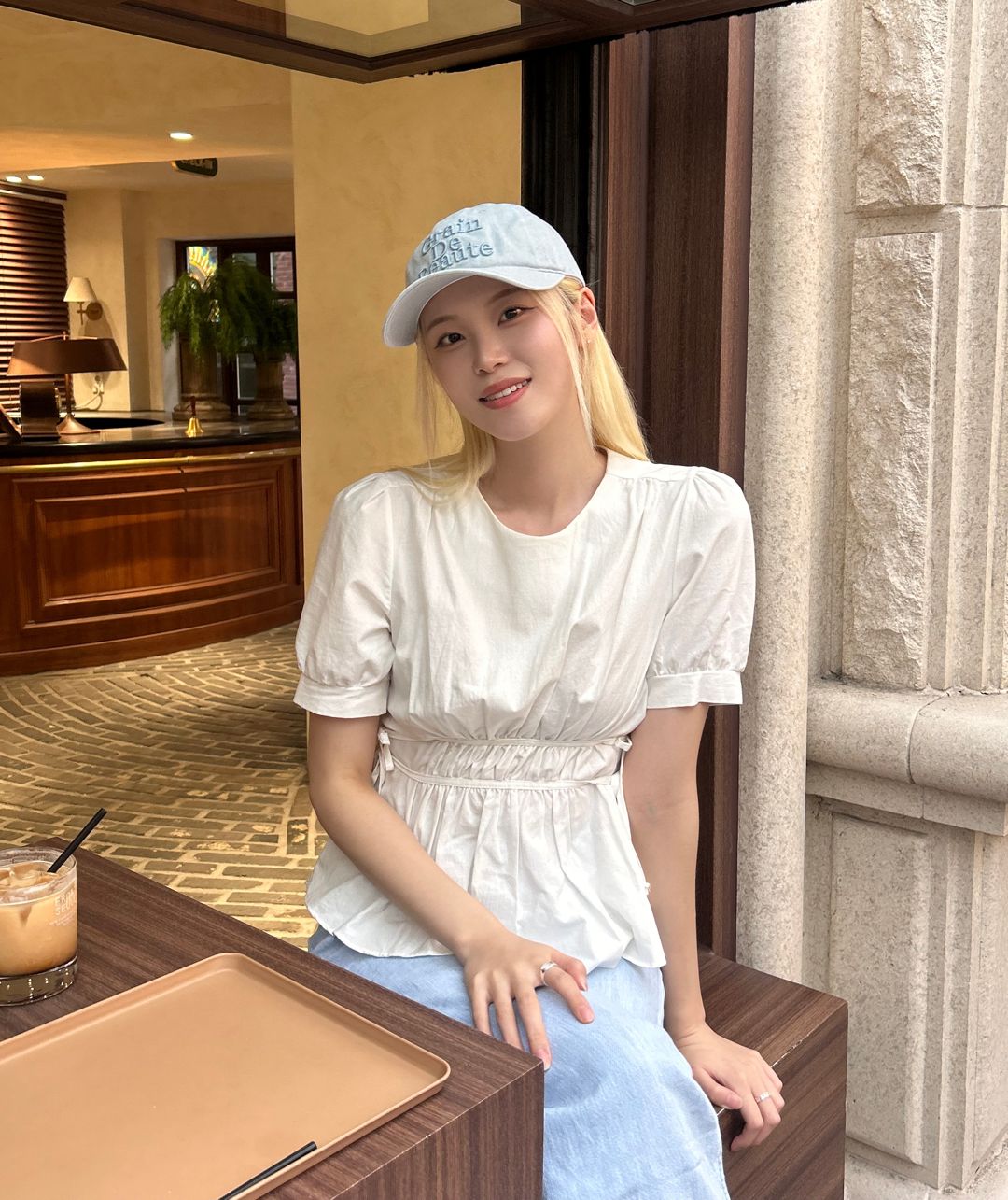 キャップ [ GRAIN DE BEAUTE ] Signature Ball Cap (11 COLOR) MUSINSA | GRAIN DE BEAUTE Signature Ball Cap [Green]