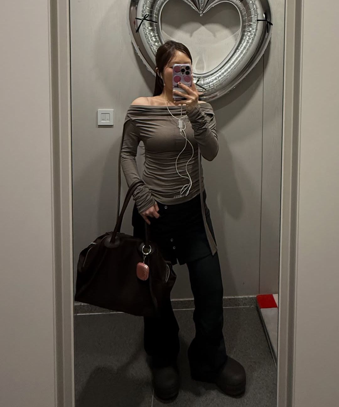 パンツ MISEKI SEOUL Draped shirt skirt pants MUSINSA公式 | MISEKI