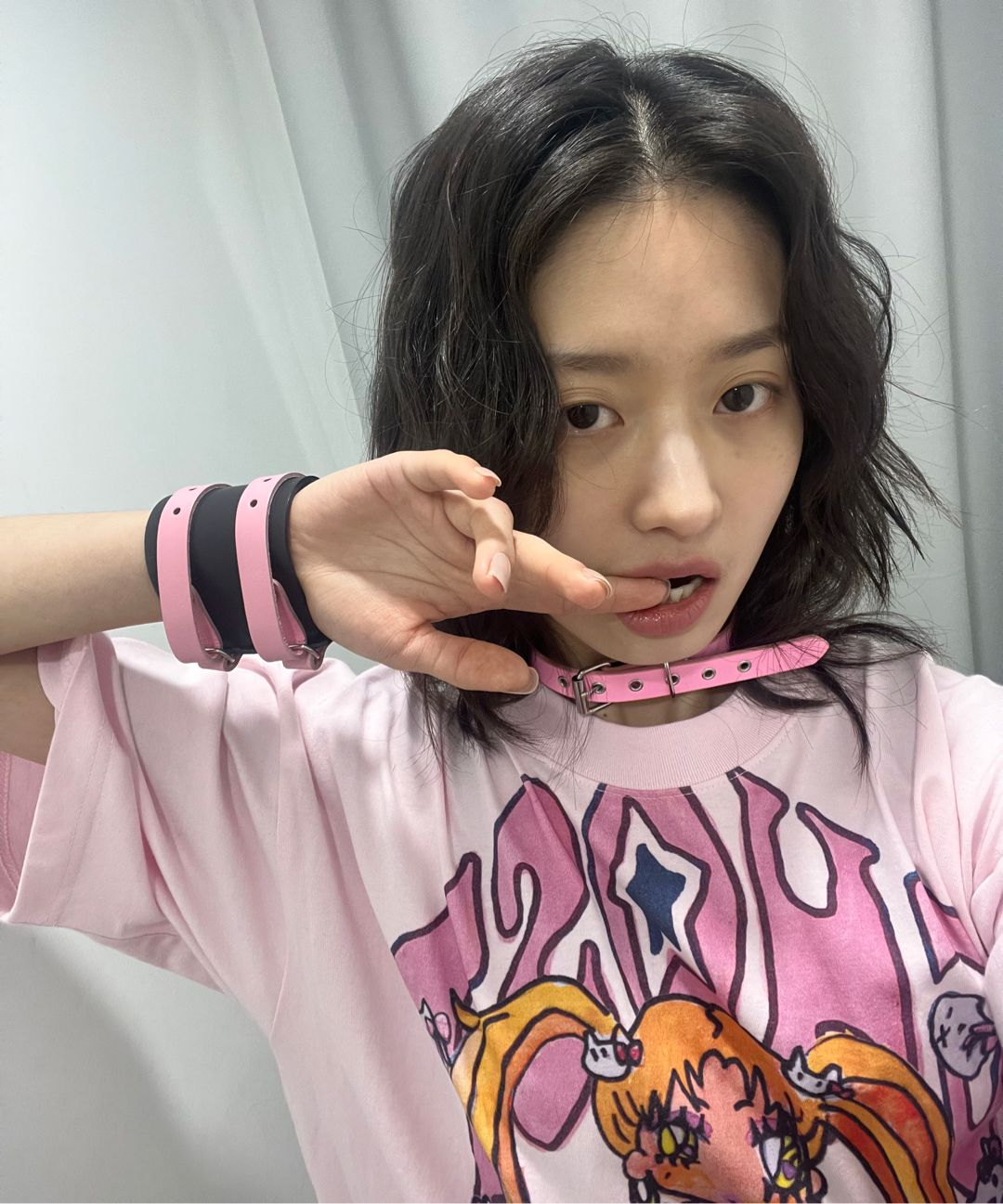 x soulpusssycat]ghostsoulgirl gyaru big big tee[white