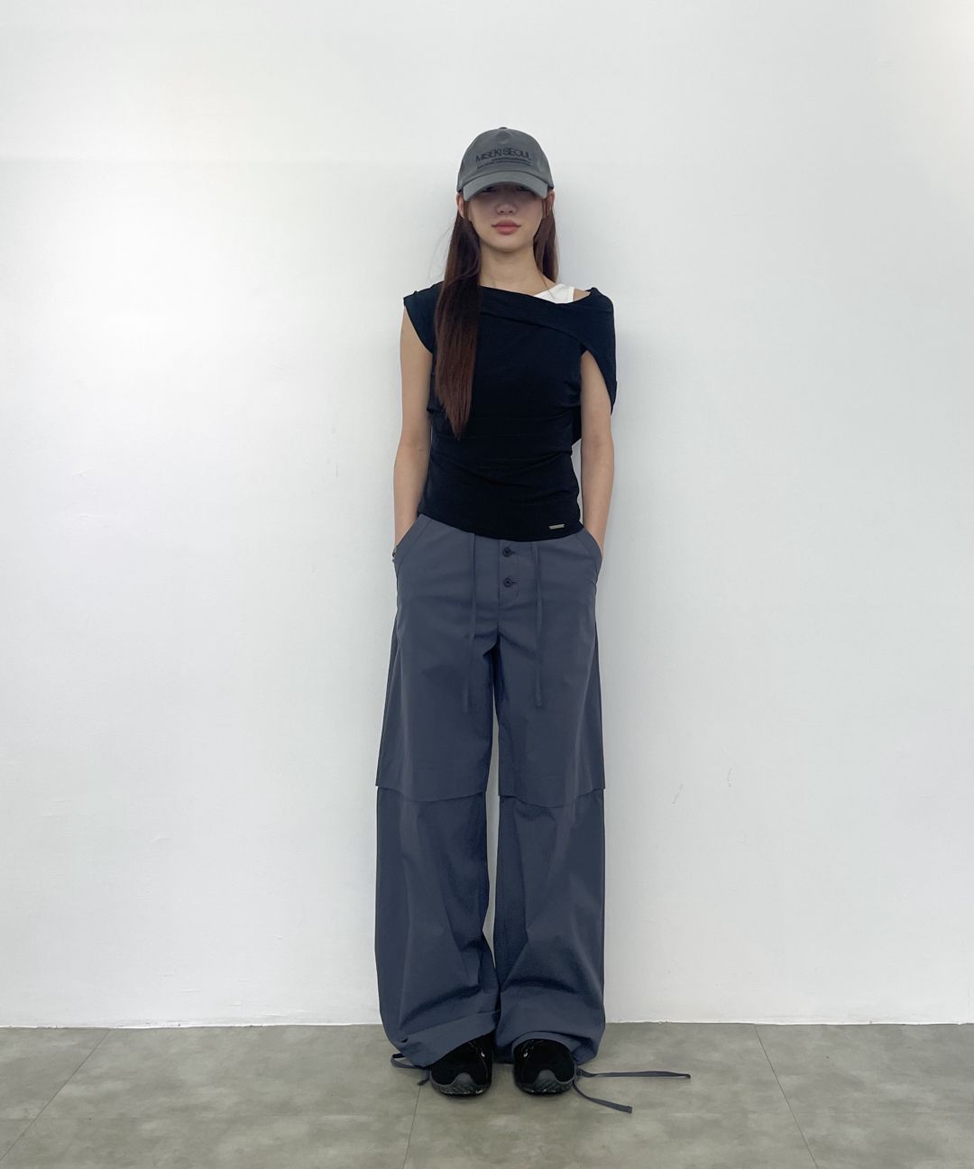 【Miseki SEOUL】25SS★ True relax pants MUSINSA | MISEKI SEOUL True relax pants STONE BLUE