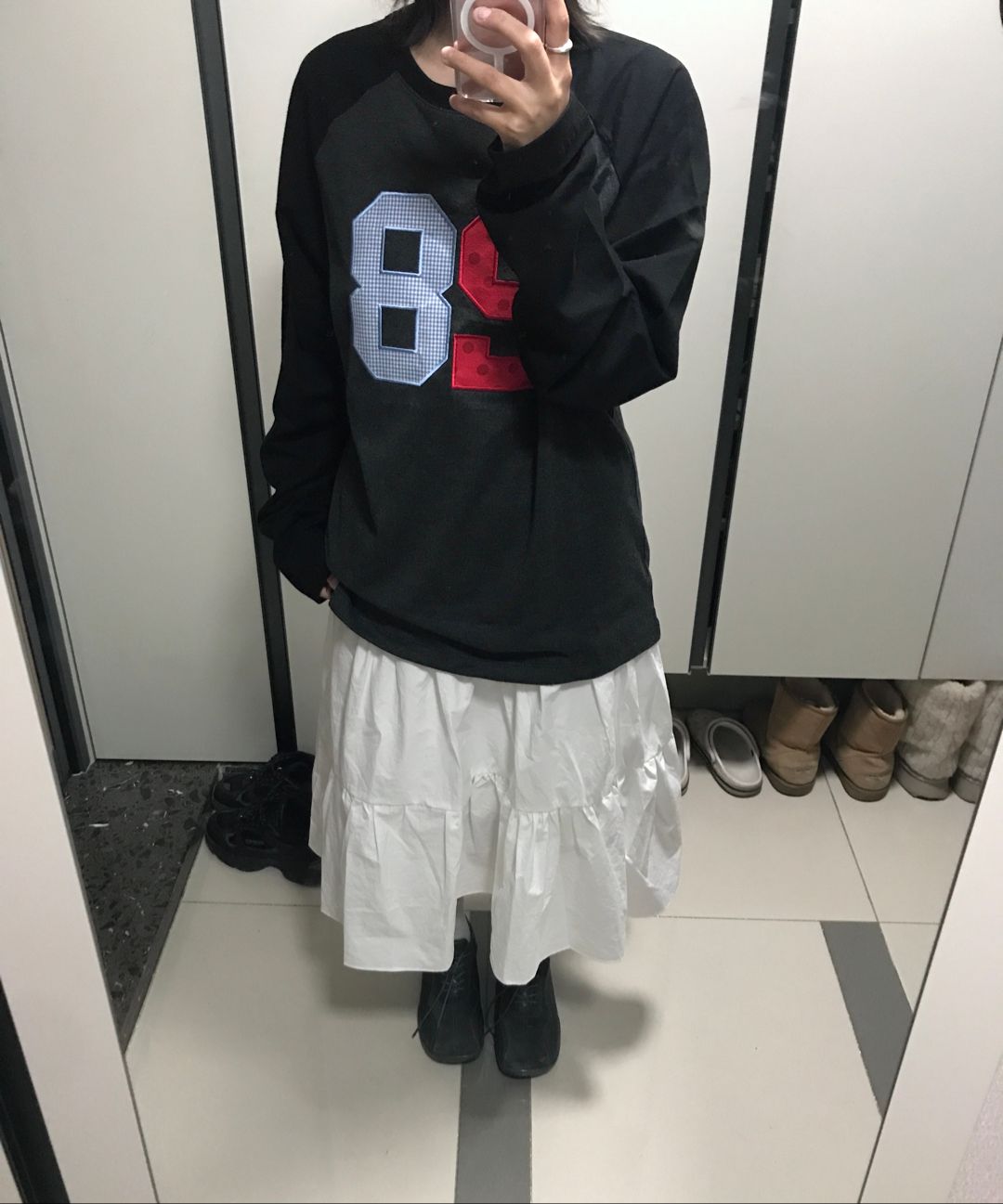CONICHIWA BONJOUR ■ Butterfly shirring skirt Conichiwa Bonjour