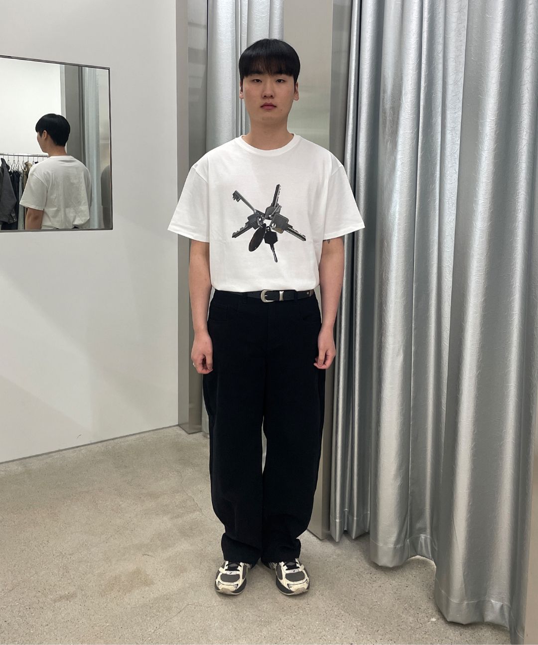 MILLO ARCHIVE ♥ Bold Key T-Shirts/ 追跡付 MUSINSA | MILLO ARCHIVE Bold Key T-Shirt [Black]