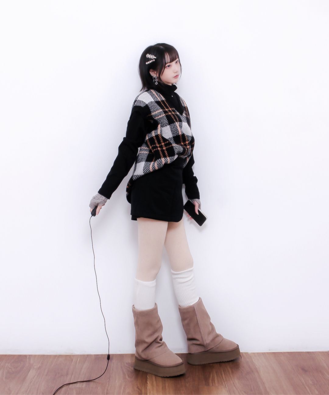 【Rockfishweatherwear♥] MAXI FOLDED BOOTS MIDDLE MAXI FOLDED BOOTS MIDDLE(10inch) - CHESTNUT - ROCKFISH