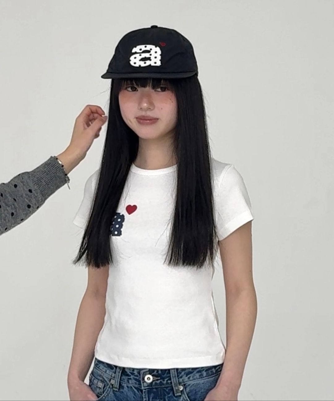 【AEAE】dot small letter nylon cap [white] AEAE) DOT SMALL LETTER NYLON CAP - 3col