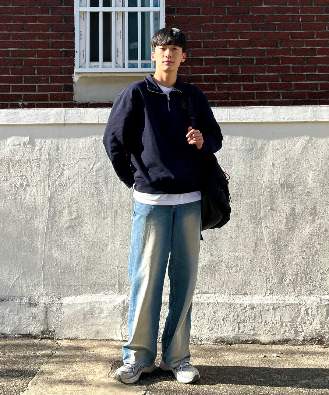 ★SATUR★ Brooklyn Newtro Wide Washed Denim Pants Retro Blue MUSINSA公式 | SATUR Brooklyn Newtro Wide Washed Denim Pants