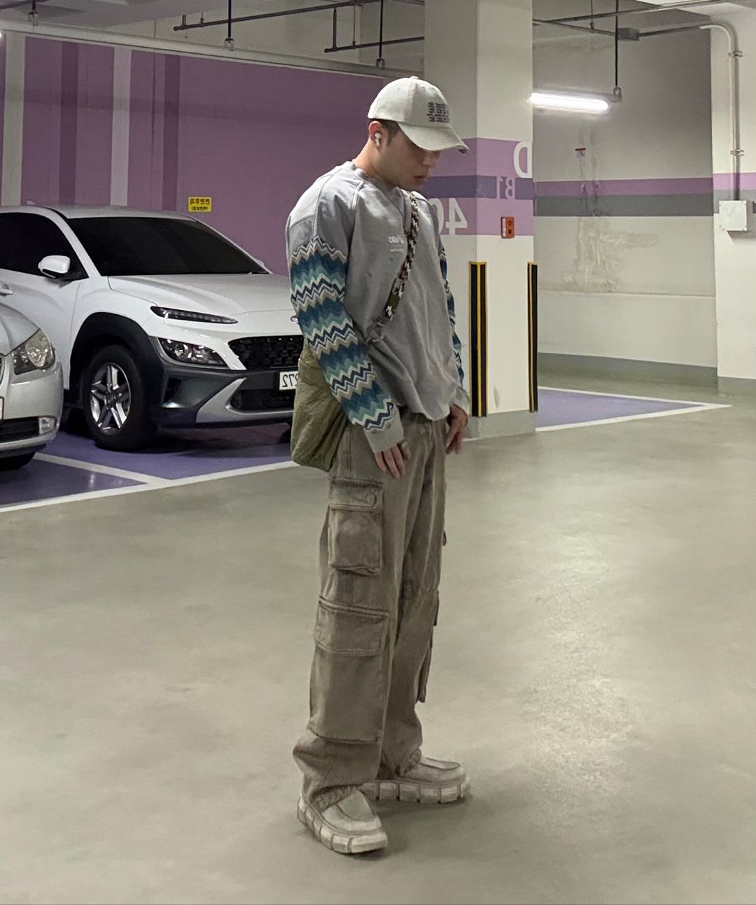 MUSINSA | MATIN KIM CRISP HERITAGE BALL CAP IN BROWN