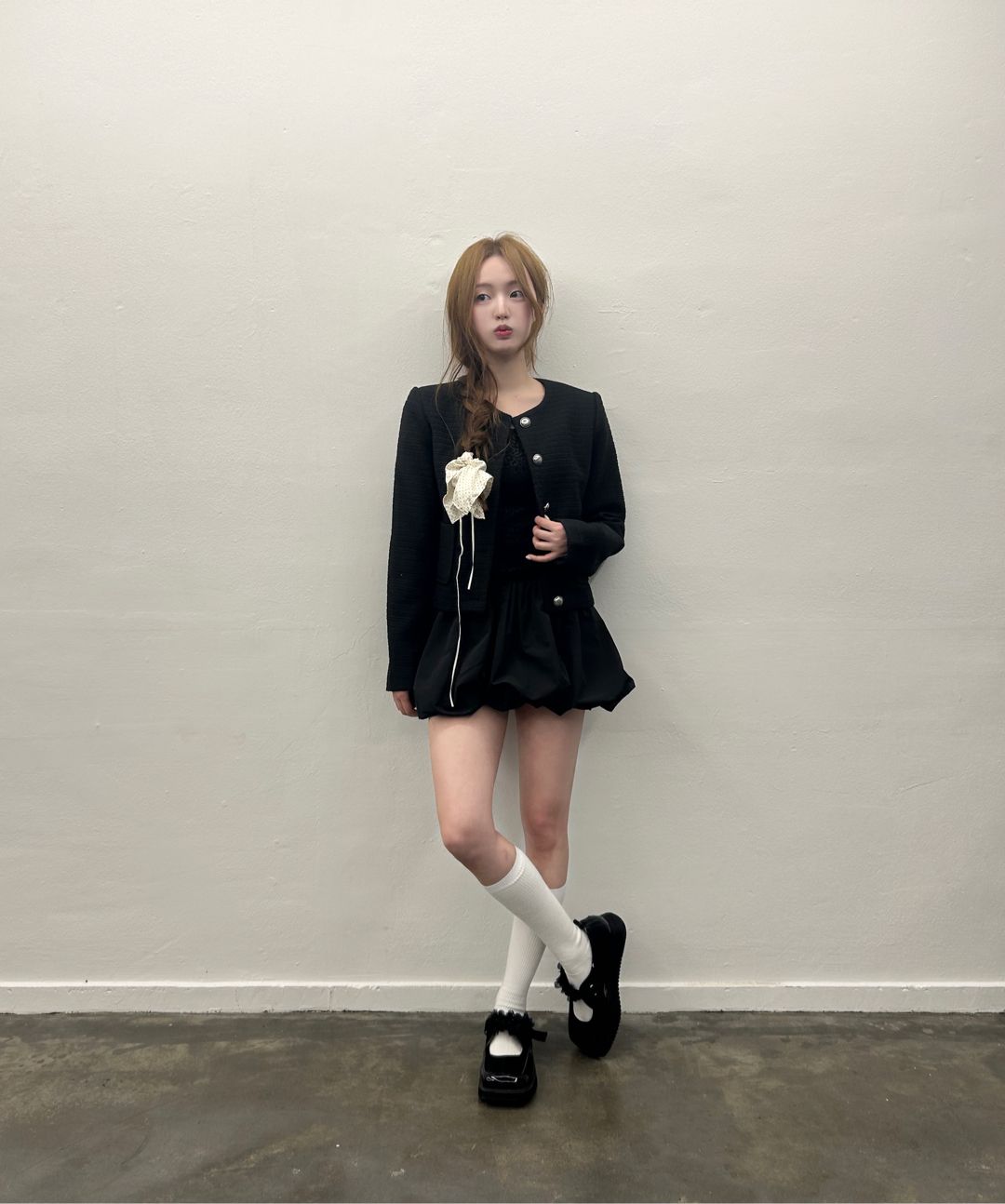 라티젠(LARTIGENT) L15 BALLOON ONE-PIECE(BLACK) - 사이즈